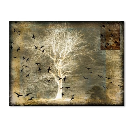 LightBoxJournal 'A Raven's World Spirit Tree' Canvas Art,14x19